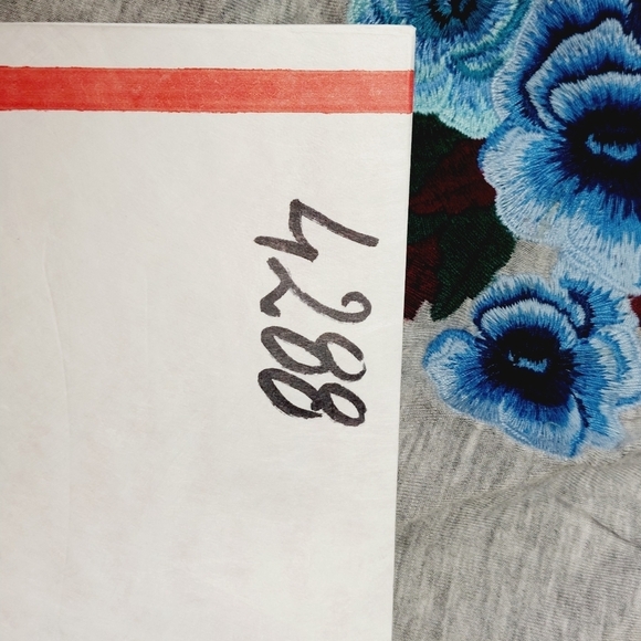 American Eagle Soft & Sex Blue Floral Embroidery Summer Tank Top P4288 - Picture 6 of 6